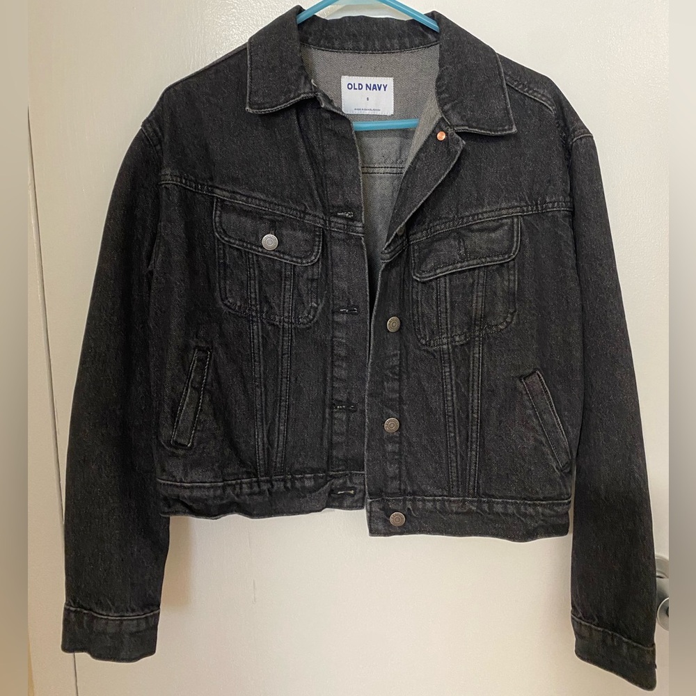 Black Jean Jacket